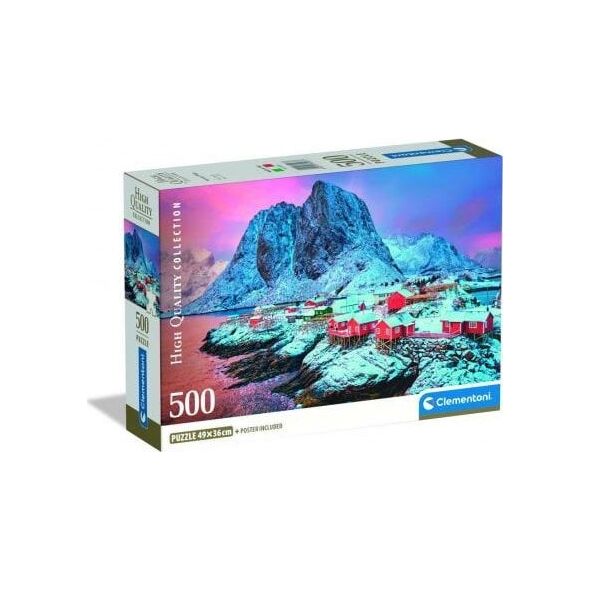 CLE puzzle 500 Compact Hamnoy Village 35587