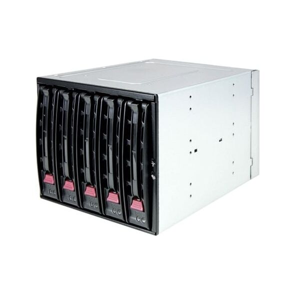 Kieszeń SuperMicro 5x 3.5" SATA III Mobile Rack (CSE-M35TQB)