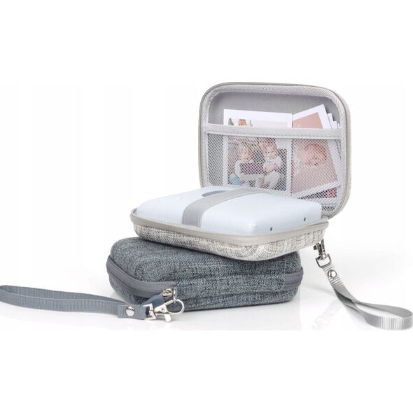 Pokrowiec LoveInstant Etui Pokrowiec Futerał Case Do Fuji Instax Square Link / Sq Link / Link 2 Se / Evo / Liplay / Ciemny Szary