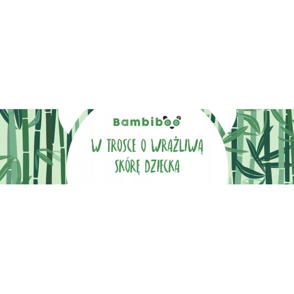 BAMBIBOO-PIELUSZKA WIELORAZOWA Z WKŁADEM  CHŁONNYM 1 SZT