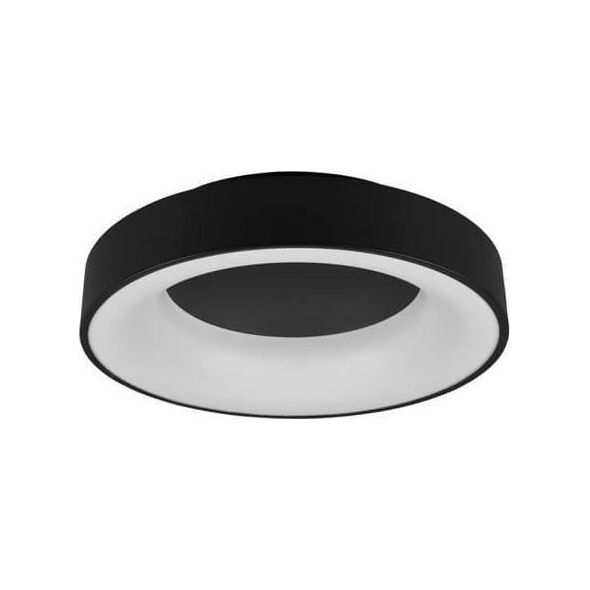 Lampa sufitowa Trio LAMPA plafon GIRONA 671210132 Trio sufitowa OPRAWA okrągła LED 27W 3000K metalowa czarna