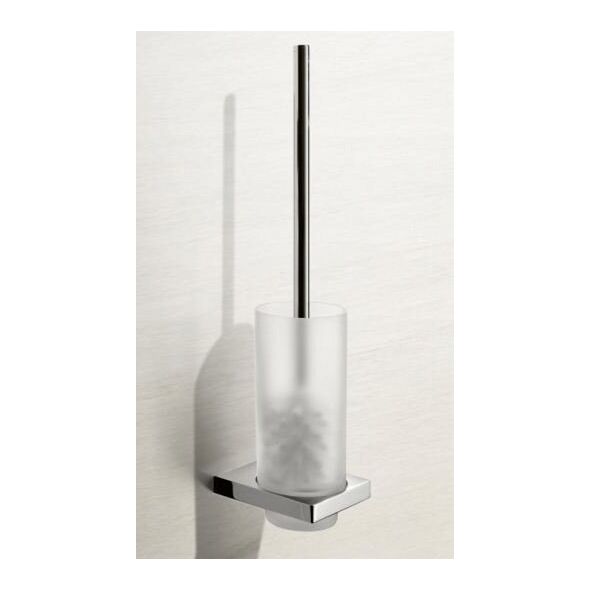 Keuco Edition 11 toilet brush set matt, chrome