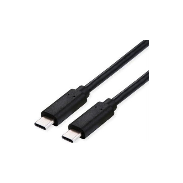 Kabel USB Value USB-C - USB-C 1 m Czarny (11.99.9082)