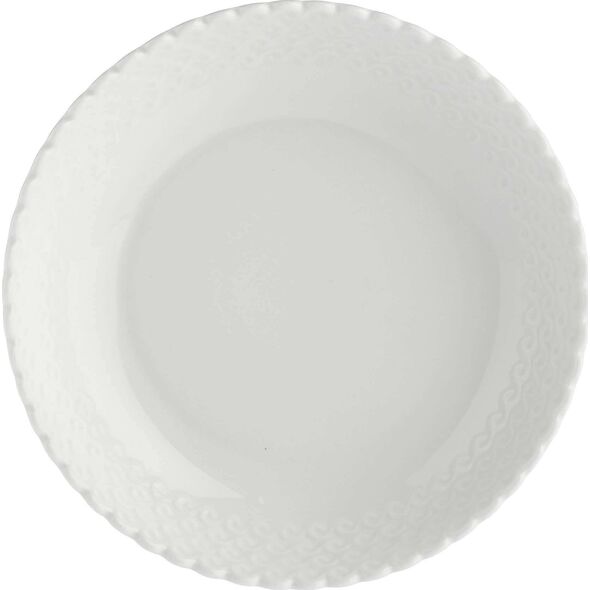 NPC Polska La Porcellana Bianca Zestaw 6 talerzy do zupy Momenti 24 cm biały