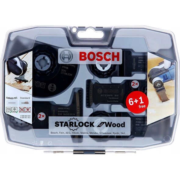 BOSCH MT ACCESSORIES SET 7pcs.