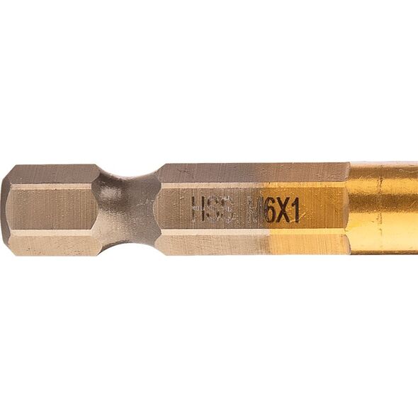 Wiertło gwintujące HSS TiN, M6x1 mm, Hex
