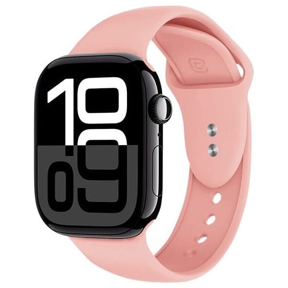 Crong Liquid - Pasek do Apple Watch 38/40/41/42mm (łososiowy)