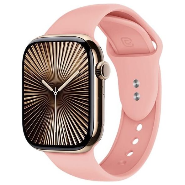 Crong Liquid - Pasek do Apple Watch 38/40/41/42mm (łososiowy)
