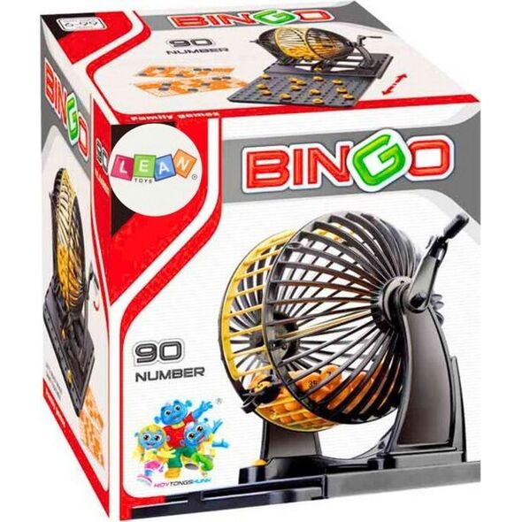 Gra Towarzyska Rodzinna Bingo Lotto Maszyna Losująca EDUKAMP