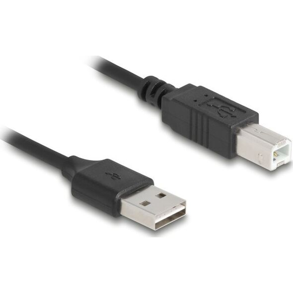DeLOCK 90130 kabel USB USB 2.0 0,8 m USB A Czarny