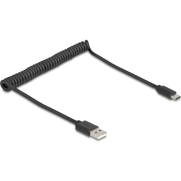 DeLOCK 90368 kabel USB USB 2.0 0,75 m USB A USB C Czarny