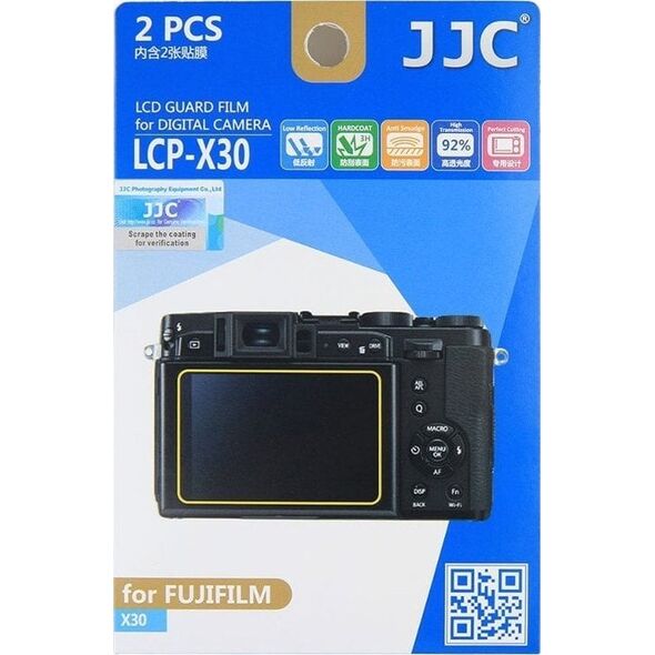 JJC Osłony LCD JJC Fujifilm X30 poliwęglanowa