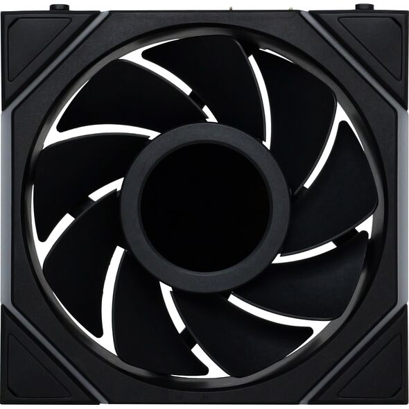 Lian Li UNI FAN TL Wireless LCD Lüfter, ARGB, PWM, 3er-Pack inkl. Controller - Reverse Blade, 120mm, schwarz