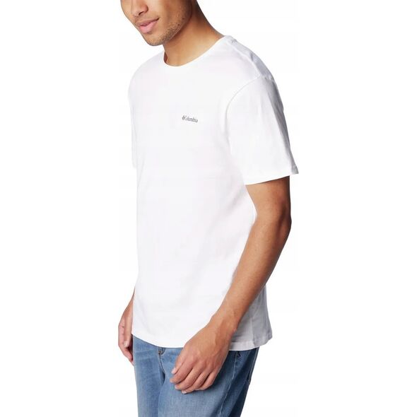 Columbia CSC Basic Logo SS Tee 1680053112 białe L