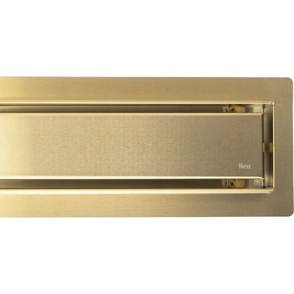 REA-G2850 / REA / NEOX PRO / ODWODNIENIE LINIOWE 1000  ZŁOTY SZCZOTKOWANY /