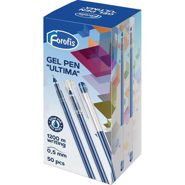 Forofis Długopis żelowy FOROFIS ULTIMA 91549 niebieski 0.5