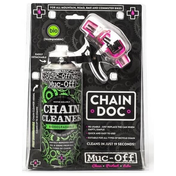 Muc-Off Muc-Off chain cleaning device Chain Doc, cleaning agent (incl. 400ml Bio Chain Cleaner)