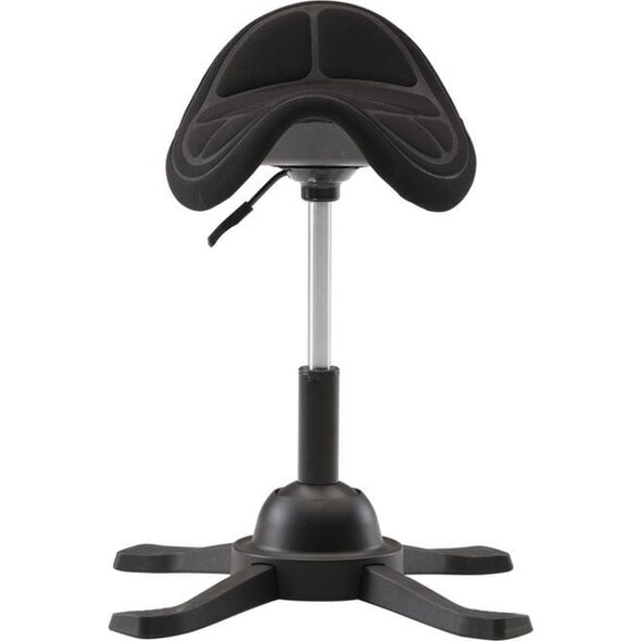 Brother Up Up Toronto ergonomic balance stool Black, Black fabric, longer gas lift