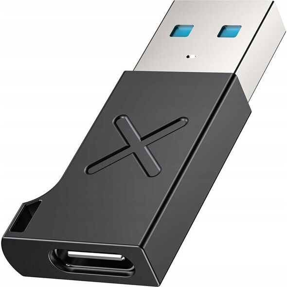 Unitek Adapter USB-A do USB-C 10Gbps czarny A1049ABK01