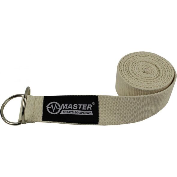 Master Bawełniany Pasek do Jogi MASTER 183 x 3,8 cm