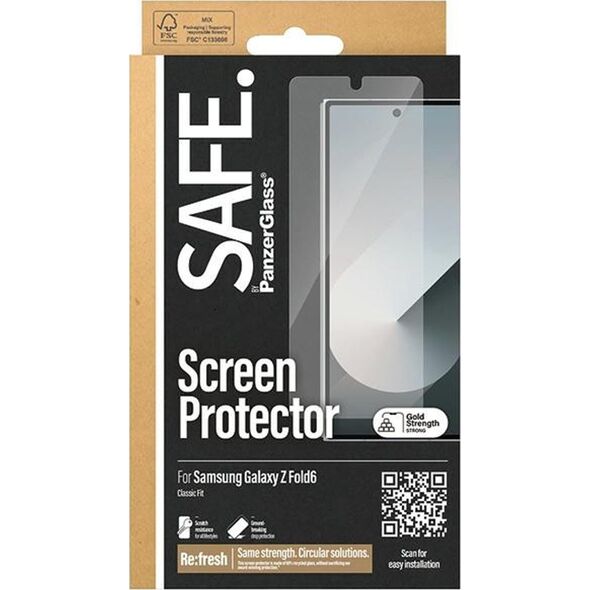 PanzerGlass SAFE by PanzerGlass Sam Z Fold6 F956 Screen Protection Classic Fit SAFE95867