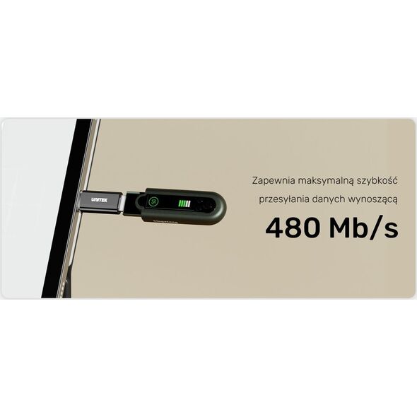 Unitek Adapter USB-C do Micro USB A1050ABK03 