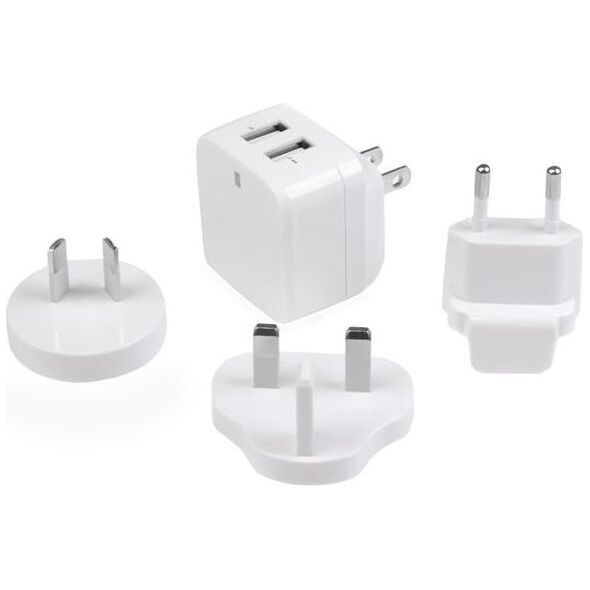 Ładowarka StarTech 2x USB-A 1 A (USB2PACWH)