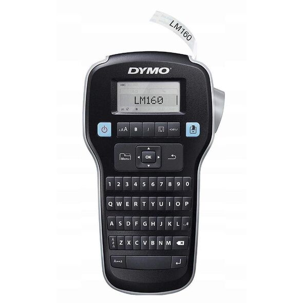 Ετικετογράφος DYMO Labelmanager 160 (QWERTY) with 3 D1 Tapes (2181011) (DYMLM160-SET) έως 12 άτοκες Δόσεις