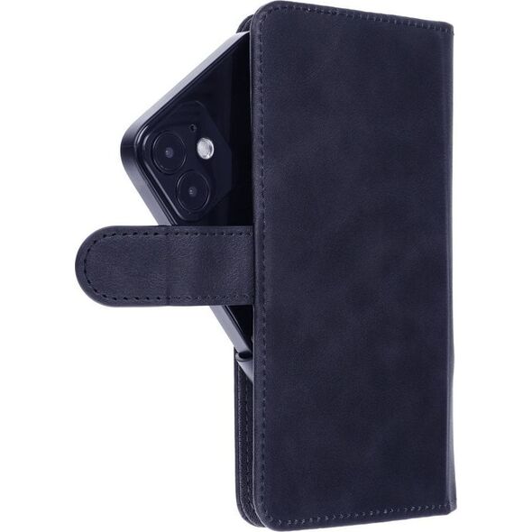 ForCell Kabura uniwersalna COMMON Book rozmiar XL do SAMSUNG A12 /  A13 4G / A34 5G / A02s / XIAOMI Redmi 12 4G / 12C / NOTE 12 4G / 12 PRO 5G OPPO A53s / A72 / A92 niebieska