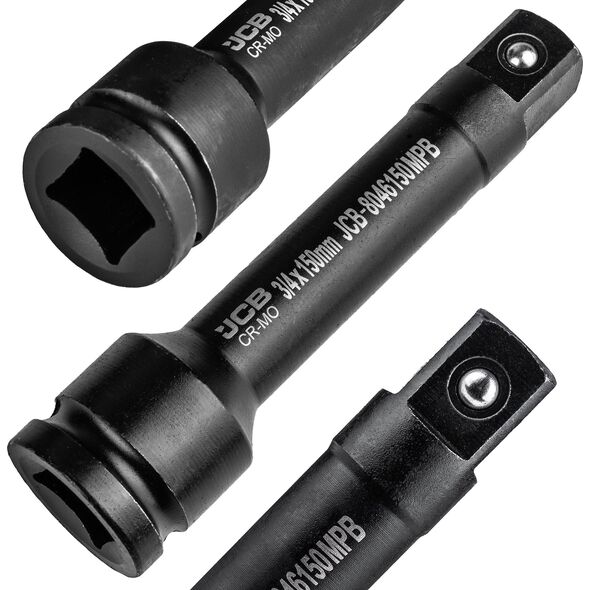Zestaw nasadek udarowych głębokich 3/4" 14el. (6-kątnych) (17-65mm)