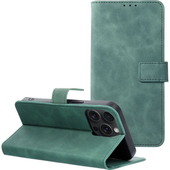 OEM Kabura TENDER Book do IPHONE 15 Pro Max zielony