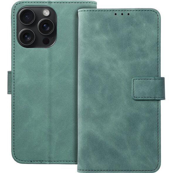 OEM Kabura TENDER Book do IPHONE 15 Pro Max zielony
