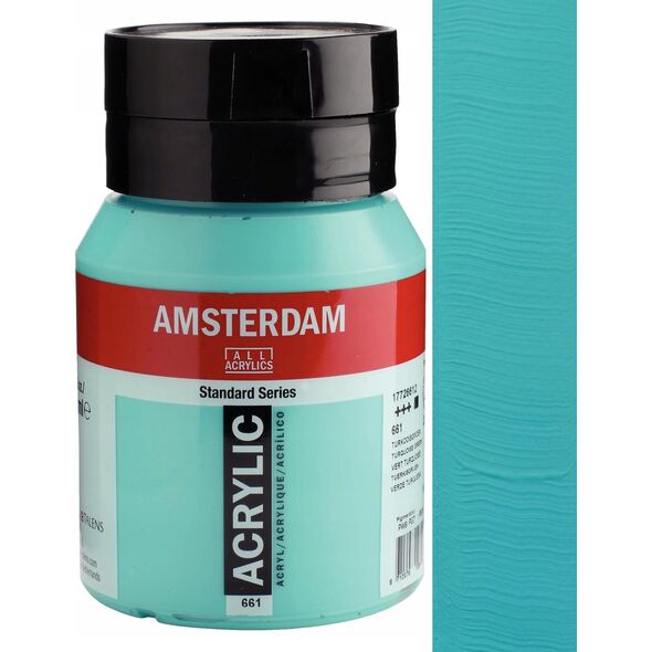 Artequipment AMSTERDAM AAC 500ML TURQ.GREEN Jar 500 ml