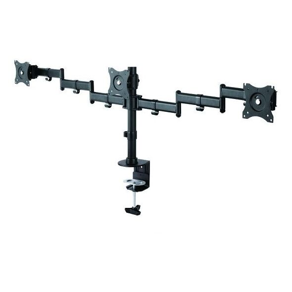 Neomounts Uchwyt biurkowy na 3 monitory 10" - 27" (NM-D135D3BLACK)