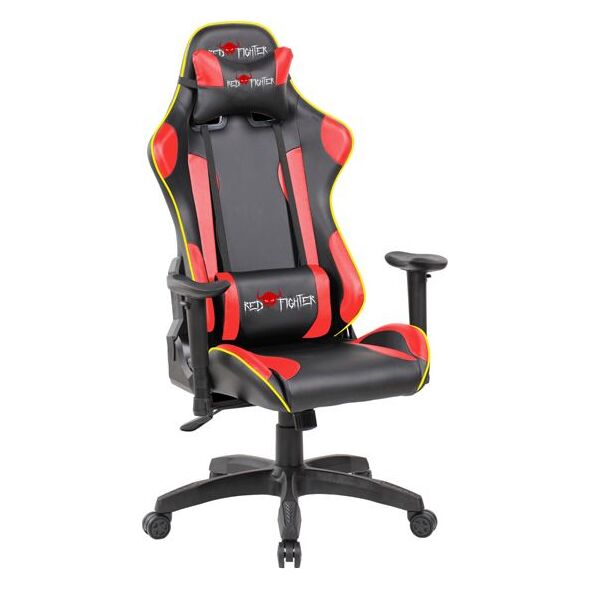 Fotel Red Fighter C8 Czerwony