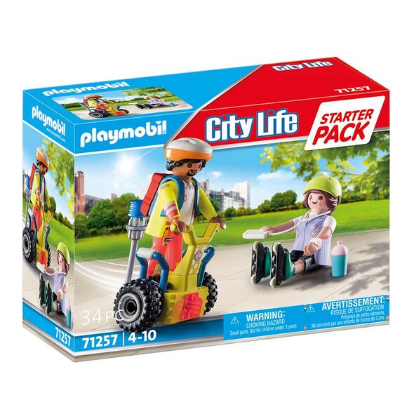 Playmobil City Life Διάσωση με Self-Balance για 4-10 ετών (71257) (PLY71257) έως 12 άτοκες Δόσεις