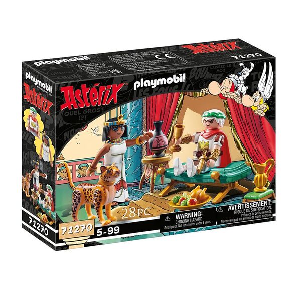 Playmobil Asterix Καίσαρας και Κλεοπάτρα για 5-99 ετών (71270) (PLY71270) έως 12 άτοκες Δόσεις