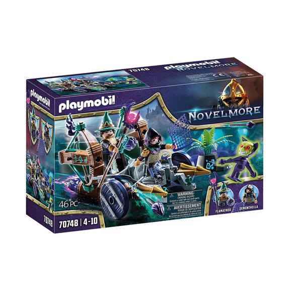 Playmobil Novelmore Άμαξα Κυνηγό Τεράτων για 4-10 ετών (70748) (PLY70748) έως 12 άτοκες Δόσεις