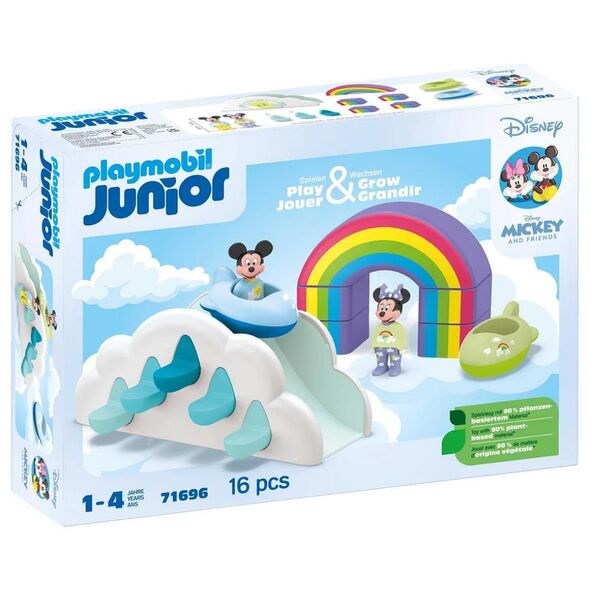 Playmobil Junior Διασκέδαση Στα Σύννεφα Με Τον Μίκυ Και Τη Μίνι Μάους για 1-4 ετών (71696) (PLY71696) έως 12 άτοκες Δόσεις