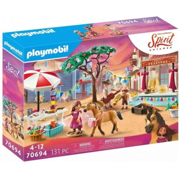 Playmobil Spirit Φεστιβάλ στο Miradero για 4-12 ετών (70694) (PLY70694) έως 12 άτοκες Δόσεις