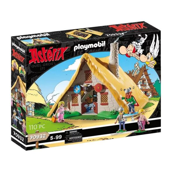 Playmobil Asterix Καλύβα του Αρχηγού Μαζεστίξ για 5-99 ετών (70932) (PLY70932) έως 12 άτοκες Δόσεις