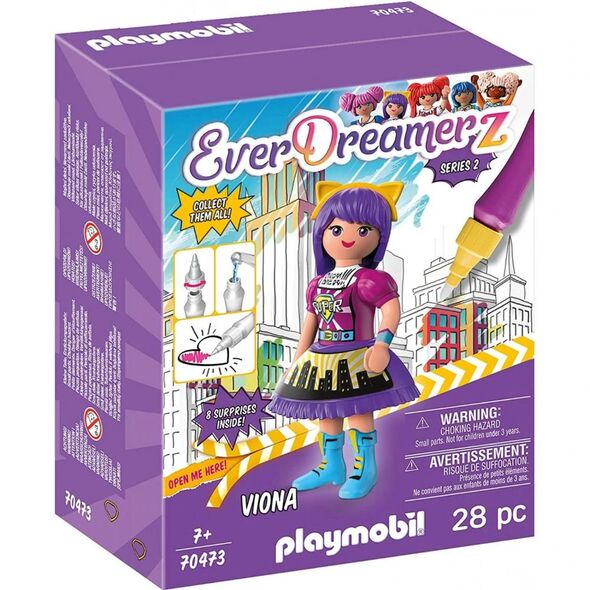 Playmobil EverDreamerz Viona Comic World για 7 ετών (70473) (PLY70473) έως 12 άτοκες Δόσεις