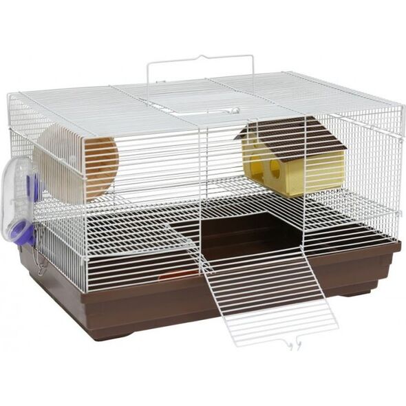 Panama Pet Panama Pet klatka dla gryzoni 47x30x27 cm biało/niebieska