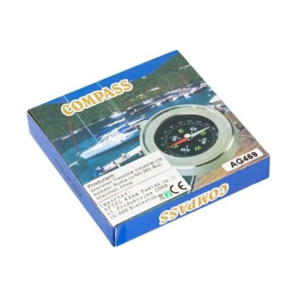 Sports Equipment AG469 BUSOLA METALOWA KOMPAS SURVIVAL TURYSTYKA uniwersalny