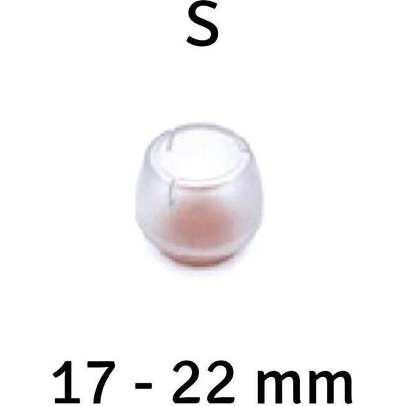 CreativeHome AG562C PODKŁADKI SILIKONOWE POD MEBLE 16SZT 17do22