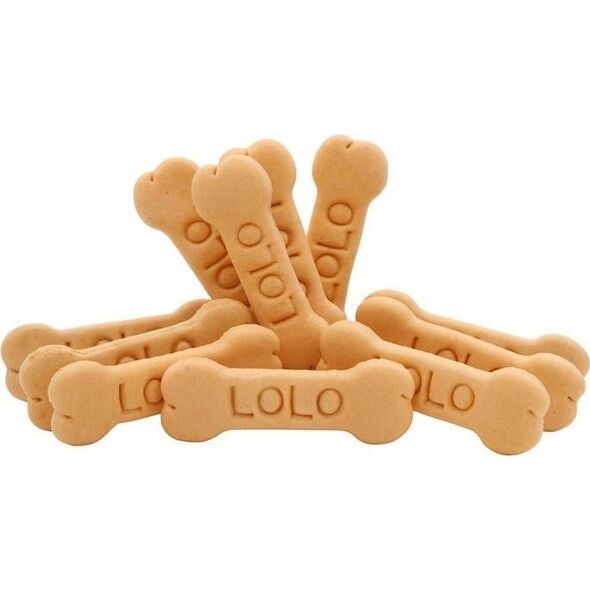 Lolo Pets Classic CIASTKA DLA PSA KOŚCI L BANANOWE 17kg
