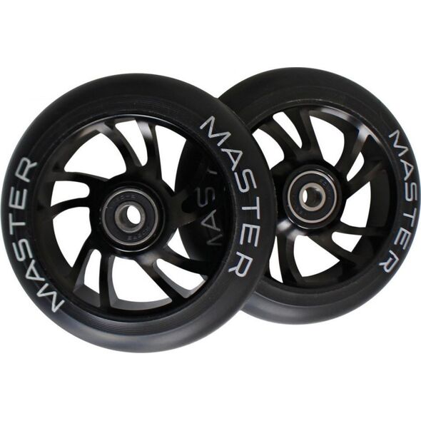 Master Kółka do Hulajnogi z Łożyskami Stunt MASTER 110 mm Black