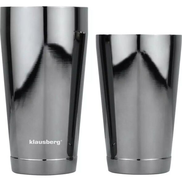 Klausberg SHAKER BOSTOŃSKI TIN TIN DO DRINKÓW KOKTAJLI GRAFITOWY KLAUSBERG KB-7652