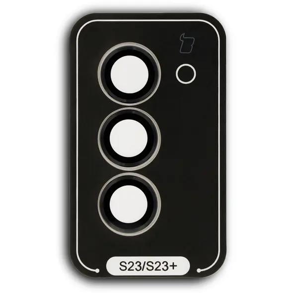 Bizon Glass Snap Lens Samsung Galaxy S23 / S23+ Plus black