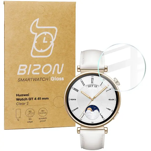 Bizon Glass Watch Clear Huawei Watch GT 4 41 mm